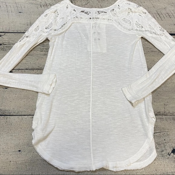 Free People Jennie Tee in White - Picture 3 of 3